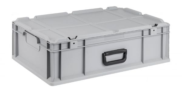Koffer Eurobox 600 x 400 x 170 mm Kunststoff 34 Liter mit Griff