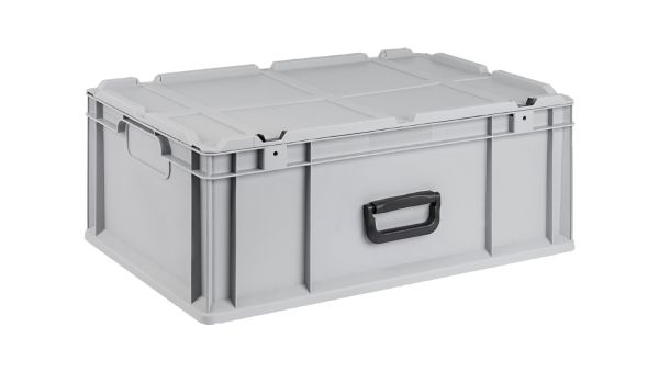 Koffer Eurobox 600 x 400 x 220 mm Kunststoff 44 Liter mit Griff