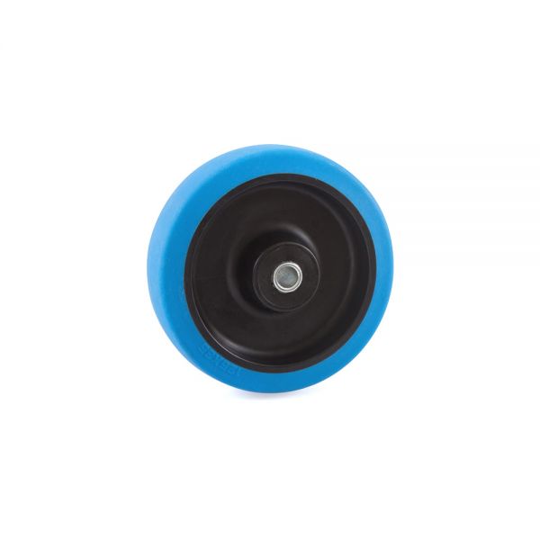 Thermoplastisches Gummirad 125 mm Rollenlager - Blue Wheel