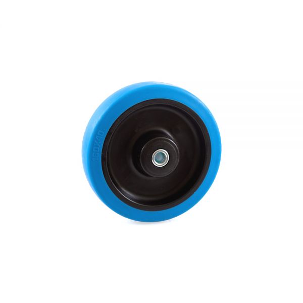 Thermoplastisches Gummirad 160 mm Rollenlager - Blue Wheel
